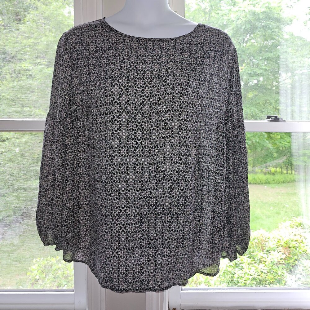 Ava & Viv 3x Long Sleeve Blouse